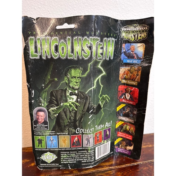 PRESIDENTIAL MONSTERS Lincolnstein 8